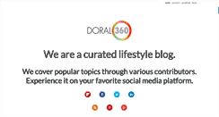 Desktop Screenshot of doral360.com